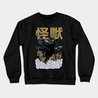 Zilla is angry Crewneck Sweatshirt